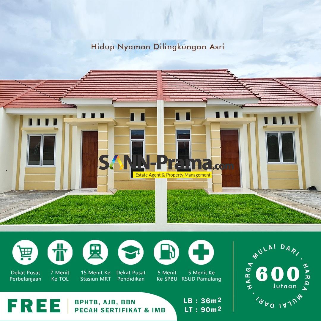 Rumah Murah Cluster Pamulang Tangsel SANNPRAMA Rumah Murah Cluster Pamulang Tangsel SANNPRAMA
