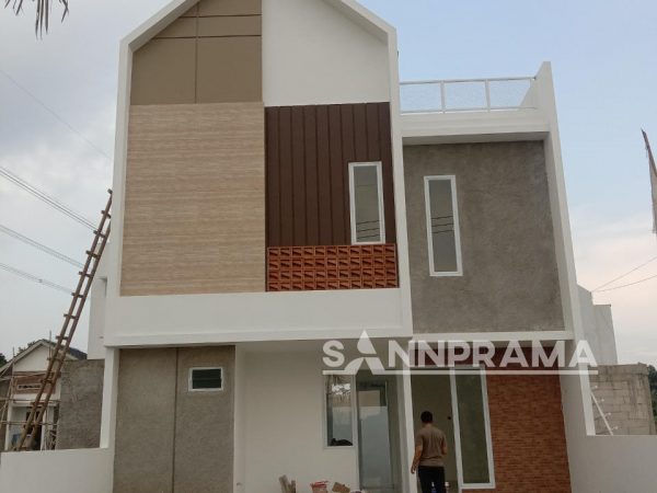 Rumah 2 Lantai (80) Scandinavian Desain Smarthome di Perumahan Acropolis (RN)