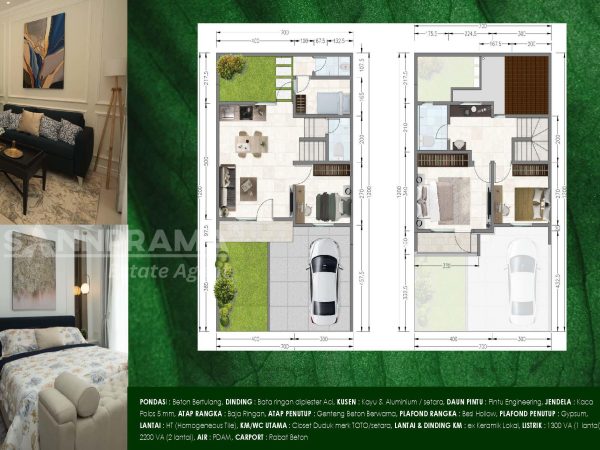 rumah dijual paradise serpong city sannprama