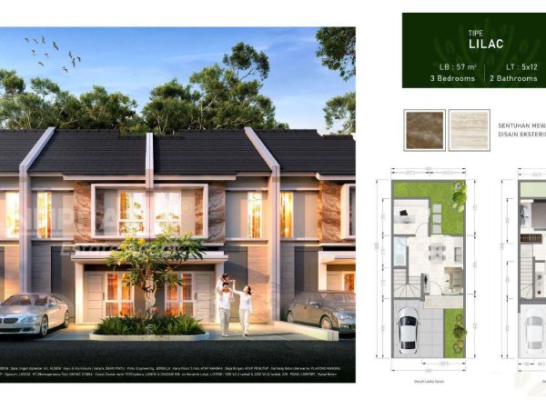 rumah dijual paradise serpong city 2 sannprama