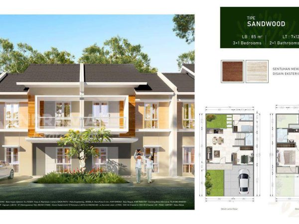 rumah dijual paradise serpong city sannprama