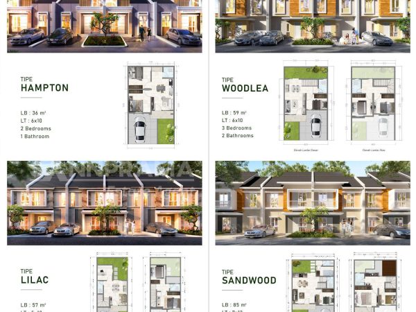 rumah dijual paradise serpong city sannprama