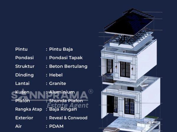 rumah dijual cipayung depok sannprama