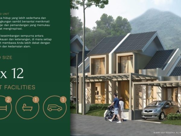 cluster lagoon park bukit golf cibubur