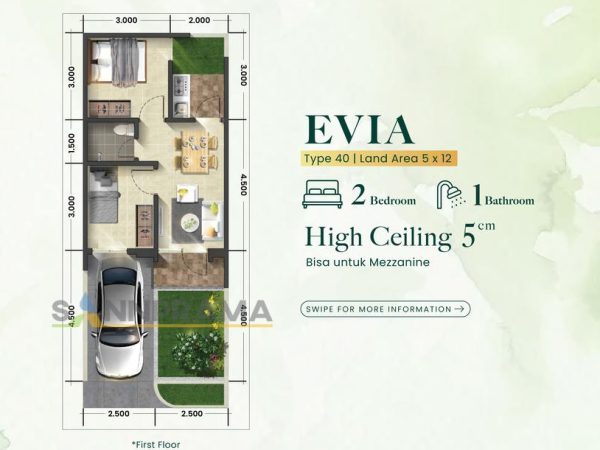 cluster lagoon park bukit golf cibubur