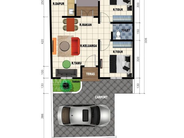 rumah dijual pengasinan depok sannprama