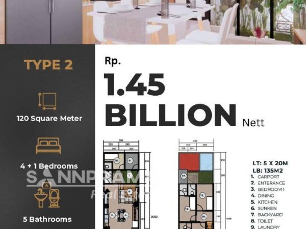 rumah dijual jatiasih sannprama