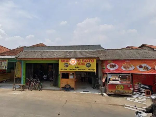 Rumah Plus 4 Kios di Pinggir Jl Raya Curug Bojongsari (rn-Ref)