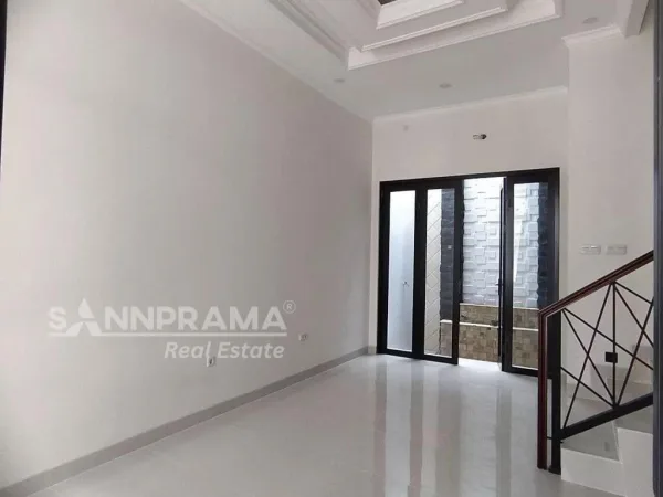 rumah 2 lantai tanah baru sannprama