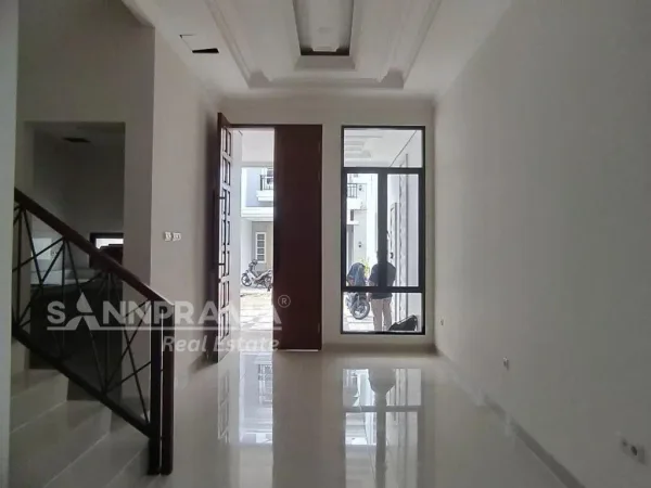 rumah 2 lantai tanah baru sannprama