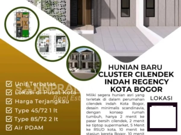 rumah dijual cilendek bogor