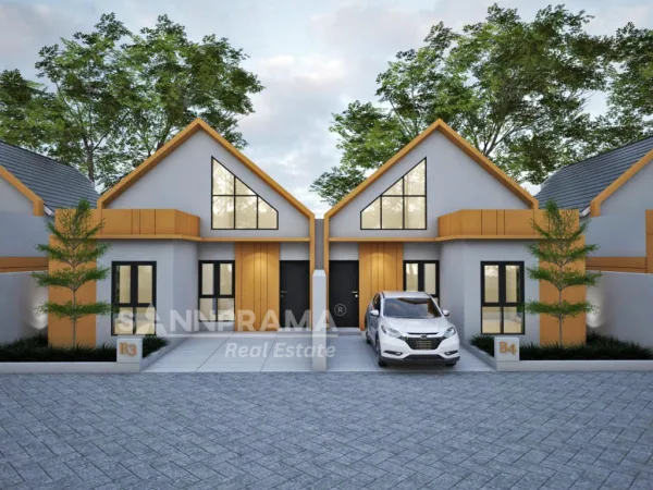 Rumah Rasa Villa dengan Tanah Luas di Serang -ash-