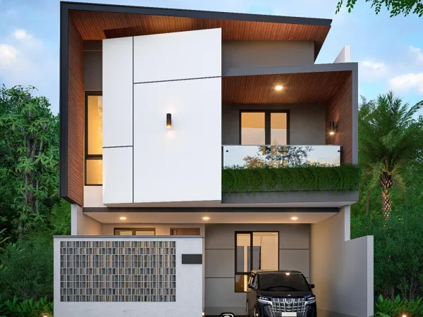 Rumah Modern 2 lantai di Srengseng Sawah Jakarta Selatan -iml-