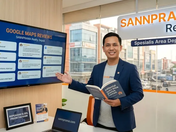Menjadi Spesialis Area Depok, SANNPRAMA Realty Raih Apresiasi Tinggi di Google Review