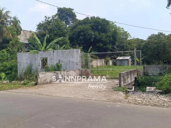 Tanah 1792 SHM Pinggir Jalan Raya Pasir Putih Sawangan -Rn