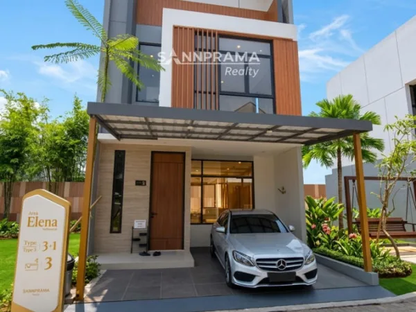 Rumah Lega dalam Cluster dengan Fasilitas Lengkap di Cibubur -Arsa
